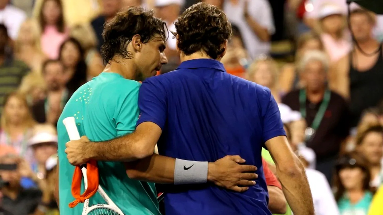 Nadal l-a învins pe Federer în 85 de minute