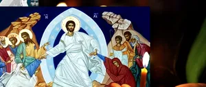 Paștele, sărbătoarea bucuriei eterne. ”Lumina de la Ierusalim vestește în fiecare casă că Hristos a înviat. Învierea este darul darurilor”