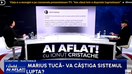 Marius Tucă: 