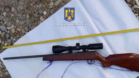 Un bărbat din Maramureș a încercat să-și ÎMPUȘTE fosta iubită, cu o armă de vânătoare. Ulterior, suspectul a abandonat pușca pe o stradă din Borșa