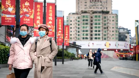 China anunță cel mai mare număr de noi cazuri de COVID-19 din luna martie