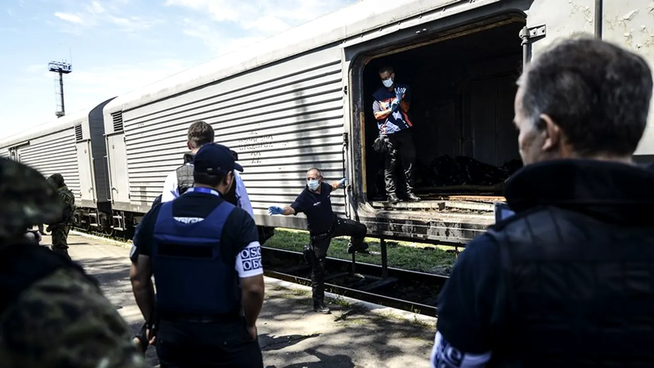 Trenul ajuns la Harkov conține doar 200 de cadavre. 