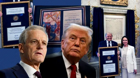 Scrisoarea controversată a lui Trump către premierul Norvegiei: „Având în vedere că țara dumneavoastră nu mi-a acordat Premiul Nobel, nu mă mai gândesc exclusiv la Pace”