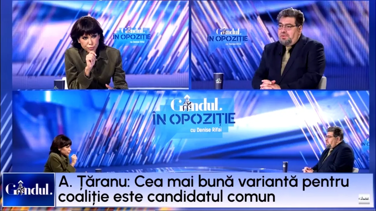 Andrei Țăranu: „Cea mai bună soluție pentru coaliție este să aibă un candidat COMUN”