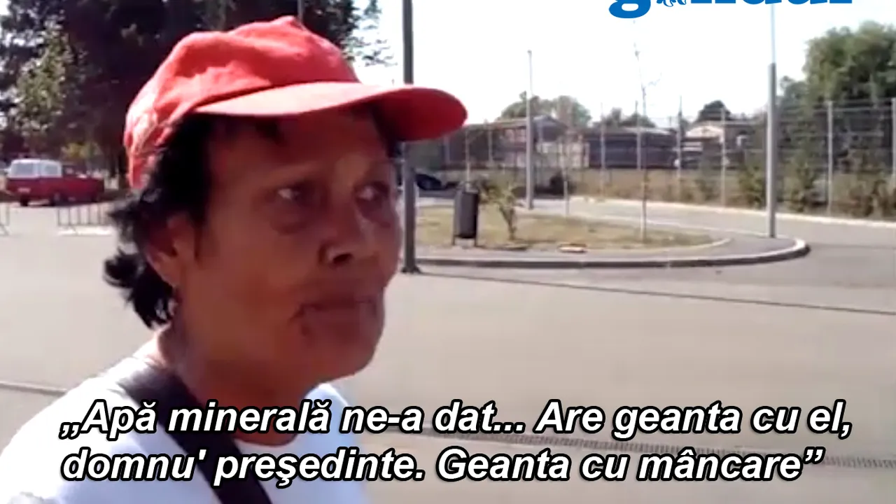 Ce SE DĂ ca să mergi la un miting: „Ne-a adus domnu' președinte cu autocarul. Are geanta cu el domnu' președinte. Geanta cu mâncare
