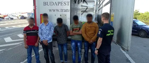 Cum au fost prinși cinci cetățeni din Bangladesh și India care încercau să intre ilegal în România - VIDEO