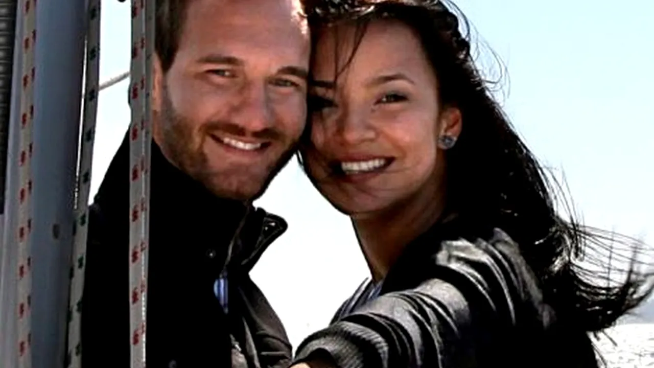 Lecția de viață de la un om fără mâini și fără picioare