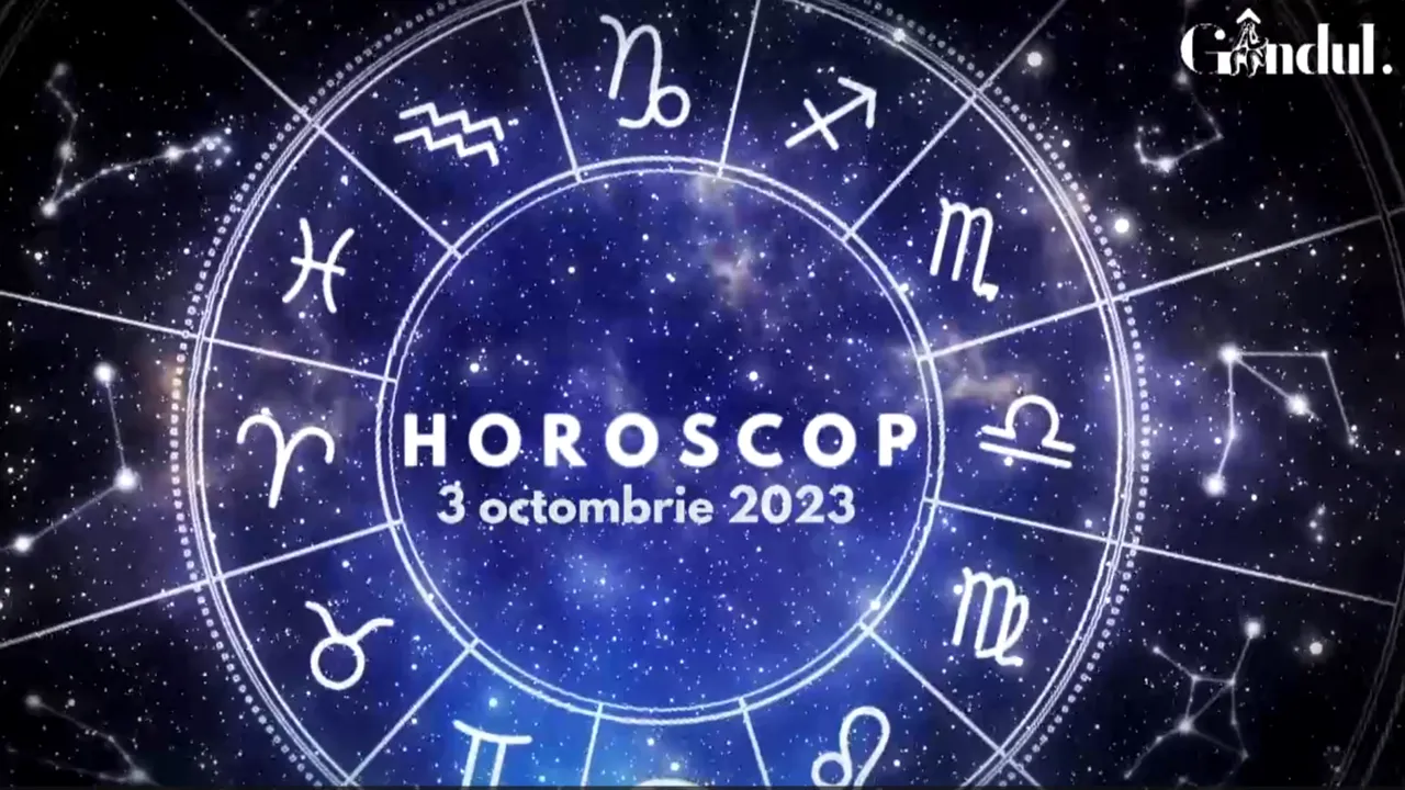 VIDEO | Horoscop zilnic, 3 octombrie 2023. Zodia care va avea o relație tensionată cu partenerul de viață