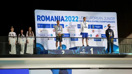 VIDEO. David Popovici câștigă a doua medalie de aur la Campionatele Europene de înot pentru juniori. Cu ce timp s-a impus la finala de 200 metri liber