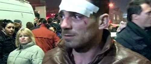 O dronă a căzut în capul unui tânăr, în timpul protestului de miercuri seara
