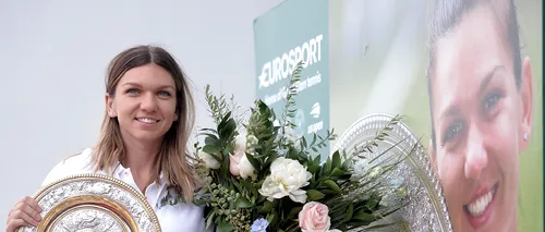 Simona Halep s-a întors acasă, după succesul istoric de la Wimbledon / Trofeul va fi prezentat pe Arena Națională, pe 17 iulie - FOTO, VIDEO