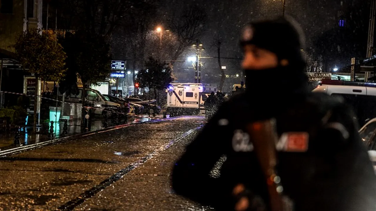 Un polițist turc a murit într-un atentat la Istanbul