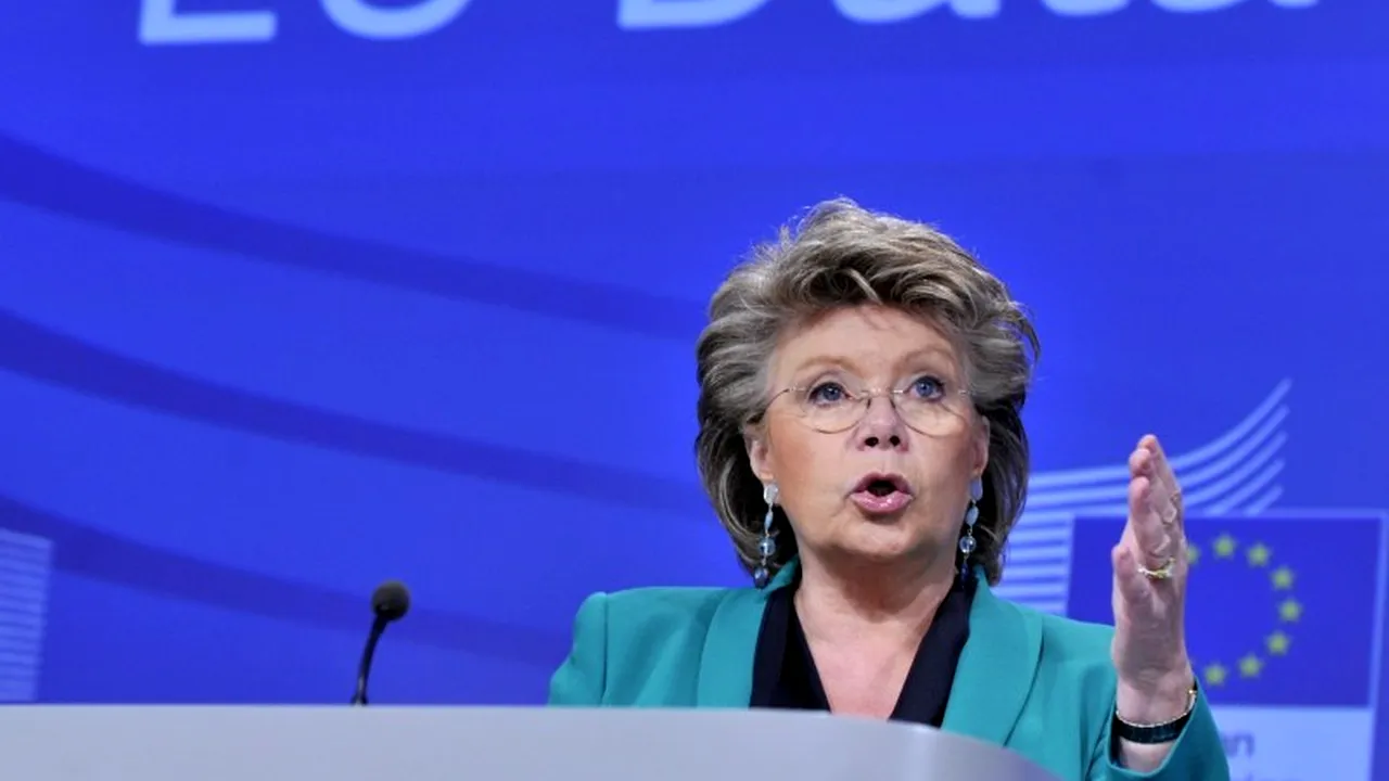 Viviane Reding, după ce Comisia de la Veneția s-a declarat 
