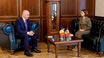 Întâlnire oficială în Moldova. Maia Sandu:”Am discutat interconexiuni energetice”/ Bolojan:”România va continua să fie un susținător al Chișinăului”