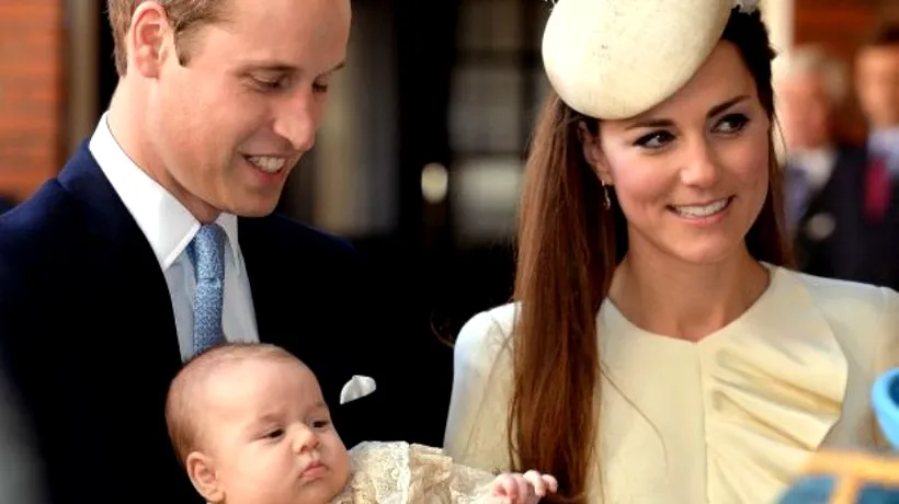 Cum arată prințul George al Marii Britanii la opt luni de la nașterea sa. FOTO