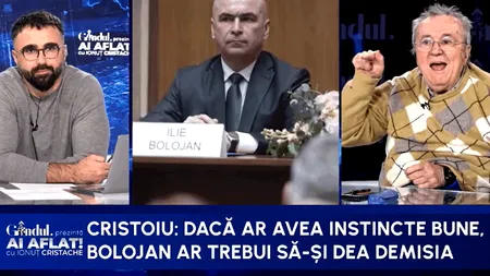 Cristoiu: Bolojan și-a câștigat imaginea de drujbă. Ar trebui să își dea demisia