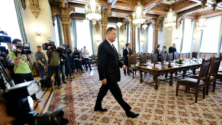 Ce ar trebui să facă președintele Iohannis atunci când intră cu „borfașii