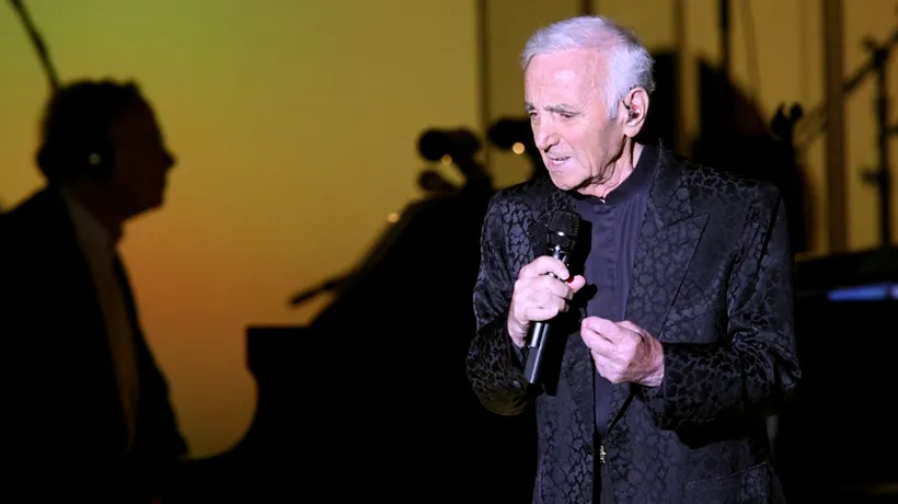 Charles Aznavour, spitalizat din cauza oboselii