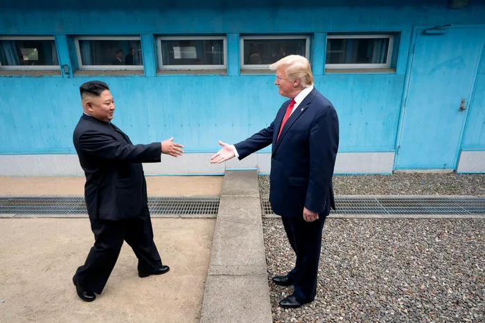 Kim Jong-Un și Donald Trump - Foto: Profimedia images