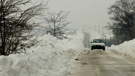 VREMEA. Cod GALBEN de NINSORI: Trafic îngreunat pe drumurile din Ilfov, Giurgiu, Teleorman, Călărași și Ialomița