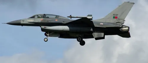 Avioane de vânătoare F16 portugheze au sosit în România 