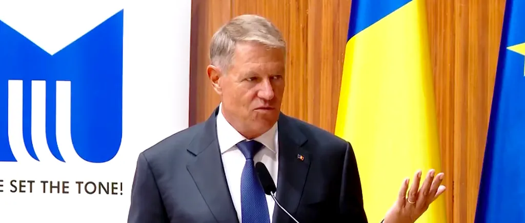 Klaus Iohannis, la deschiderea anului universitar: România are NEVOIE de mai mulţi absolvenţi de studii superioare