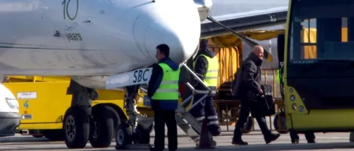 Evacuare de urgență a unui avion de pe ruta Florența-Timișoara. Patru pasageri au fost răniți 