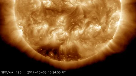 Patru erupții solare au avut loc în doar câteva zile