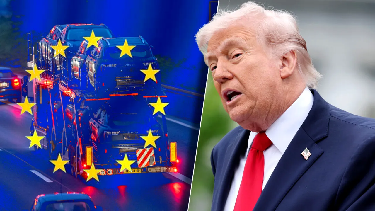 Noi tensiuni comerciale între SUA și UE. Trump anunță că impune taxe vamale de 25% pe mașinile europene de săptămâna viitoare. Care sunt excepțiile