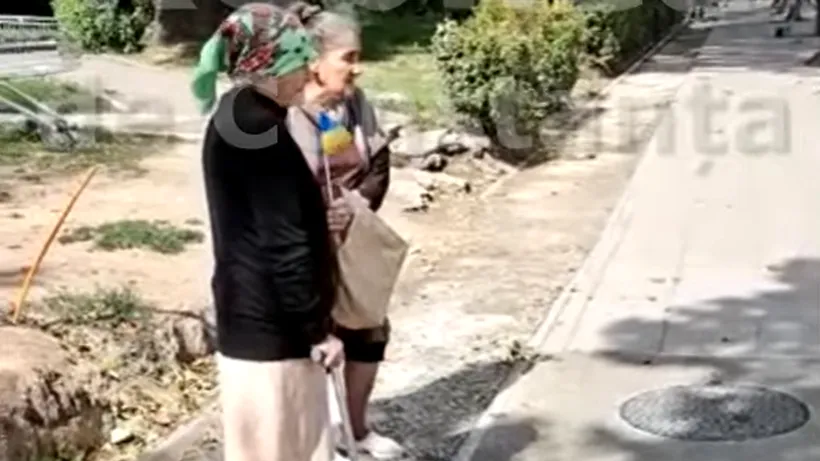 Ți se rupe sufletul. Ce au ajuns să facă pentru bani aceste două bătrâne, refugiate din Ucraina în Constanța