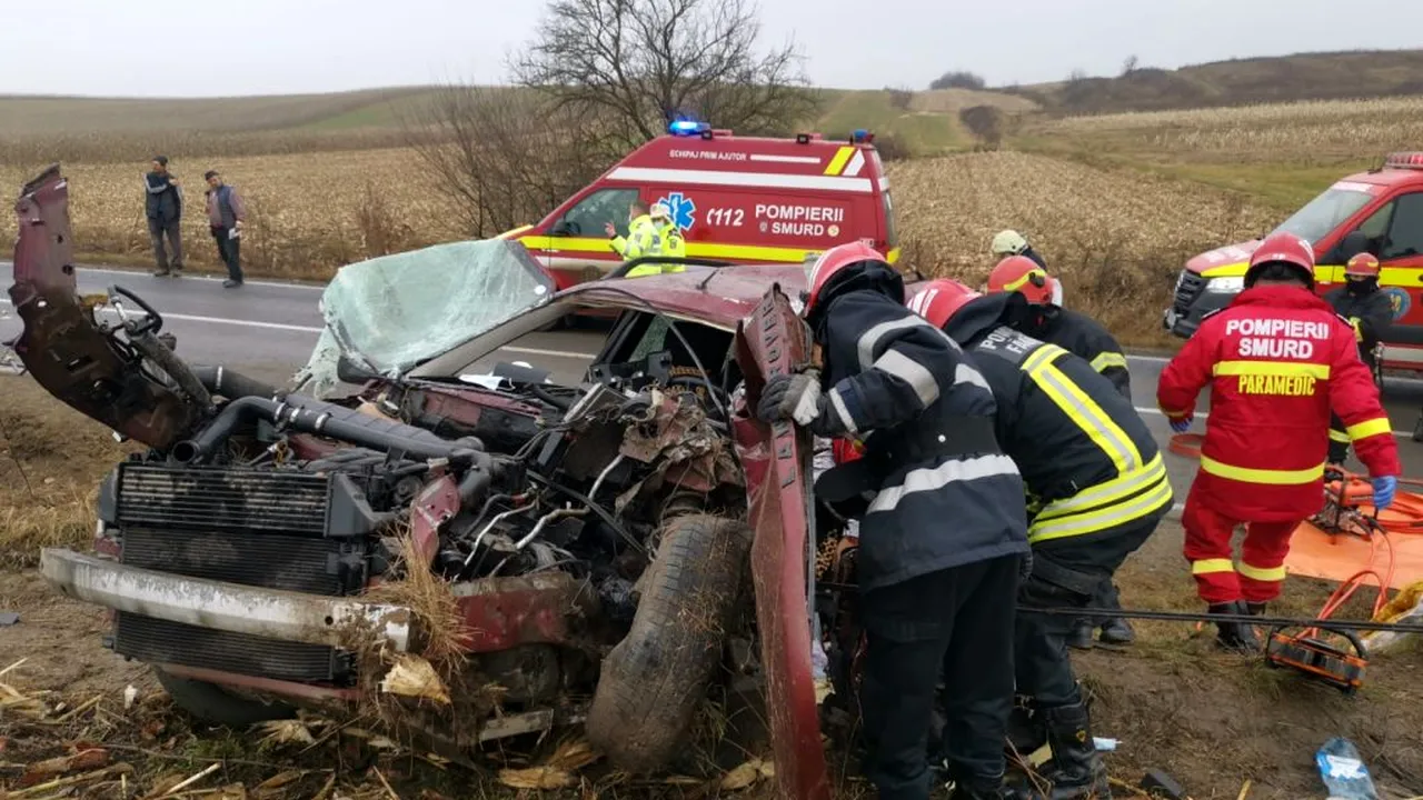 Accident rutier în Brașov. Două persoane au murit, iar un copil de 3 ani este în comă
