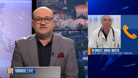 GÂNDUL LIVE. Virgil Musta, avertisment dur! „Riscăm să ajungem ca Italia! Eu nu sunt deloc relaxat”