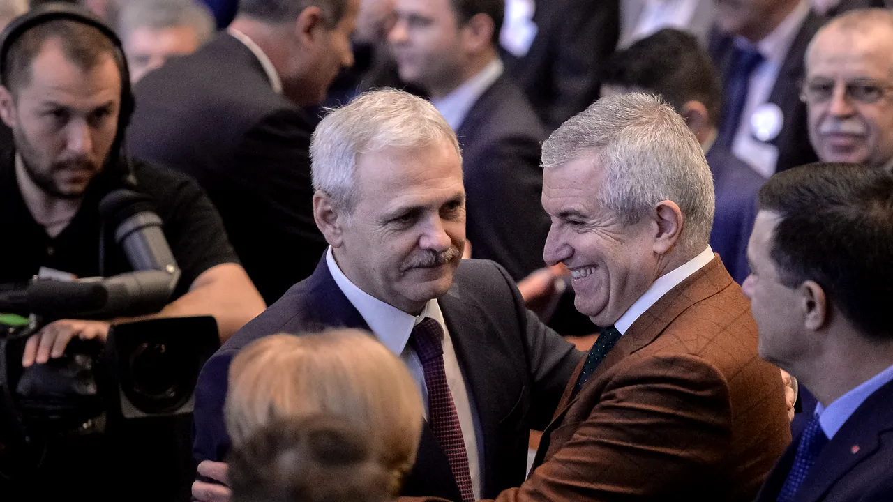 Cotoiul Dragnea, în gheare cu rozătorul perpetuu Tăriceanu