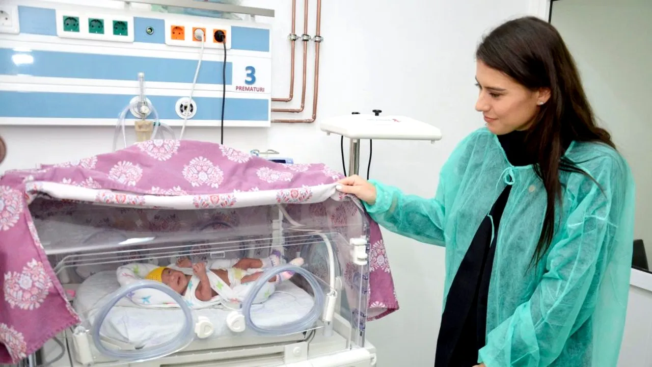 Gest inedit făcut de Sorana Cîrstea: Maternitatea Târgoviște a fost dotată cu aparatură de 23.000 de euro cu sprijinul Organizației Salvați Copiii și al jucătoarei de tenis - FOTO