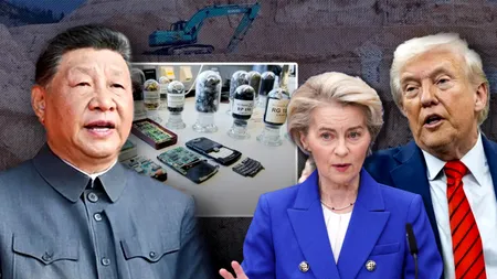 UE pregătește un parteneriat cu SUA în domeniul mineralelor critice, pentru a reduce dependența de China
