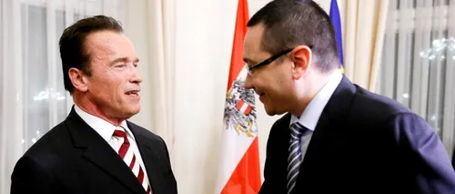 Victor Ponta îl aduce pe Arnold Schwarzenegger în România: L-am convins