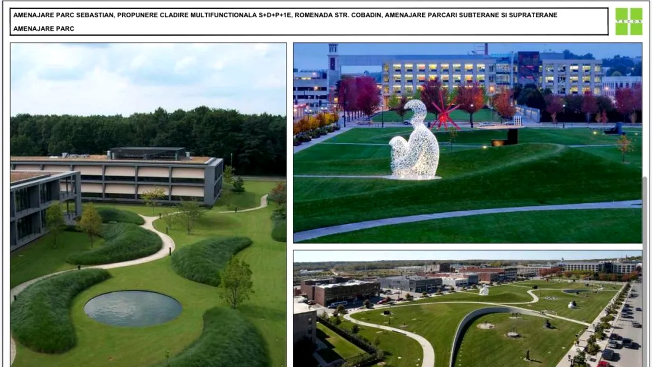 Unde vrea Piedone să facă un parc suprateran, peste carosabil, în sectorul 5 / GALERIE FOTO