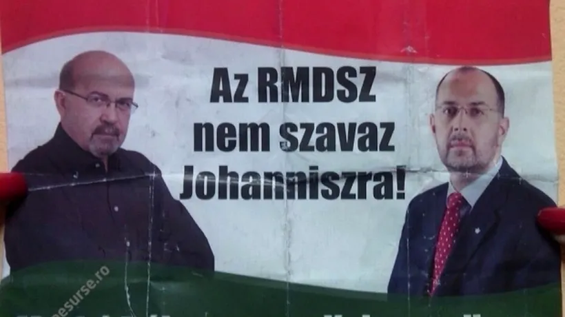 UDMR face o sesizare la BEC după apariția unor pliante anti-Iohannis, în limba maghiară