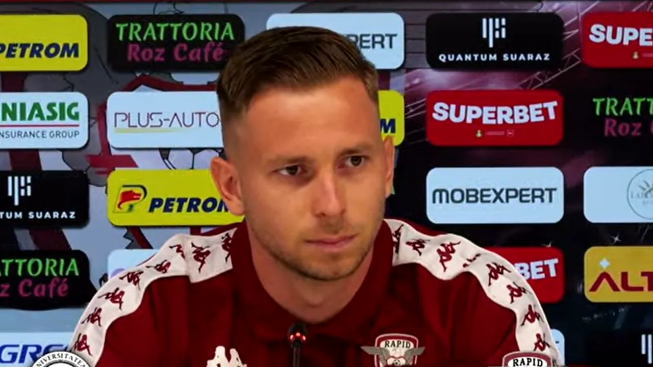 Primul meci al etapei din Superliga se joacă la Cluj! Ce spune Onea despre invincibilitatea Rapidului