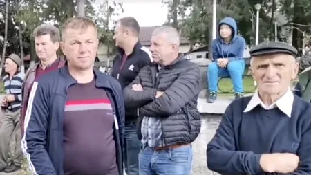 Protest împotriva urșilor din pădurile românești: „Nu mai putem, fiecare stradă are ursul ei” - VIDEO