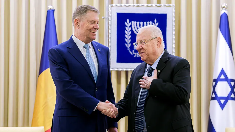 Președintele Statului Israel va efectua o vizită în România, la invitația lui Klaus Iohannis