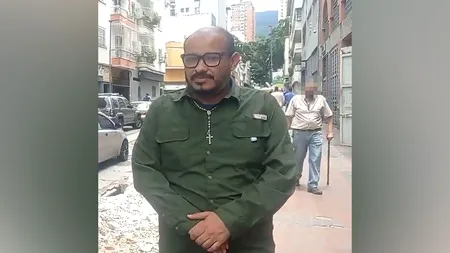 Activistul Carlos Julio Rojas, arestat pentru un complot închipuit împotriva dictatorului Venezuelei, Nicolas Maduro