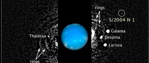 Un nou satelit al planetei Neptun, descoperit întâmplător de un astronom