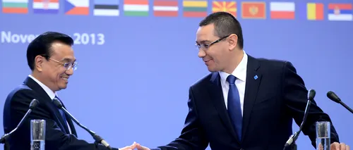 Premierul chinez a plecat din România, fiind condus de Ponta până la scara avionului