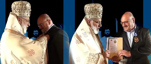 VIDEO | Președintele CJ Argeș, decorat de IPS Calinic cu medalia creștin-ortodoxă „Neagoe Vodă Basarab”