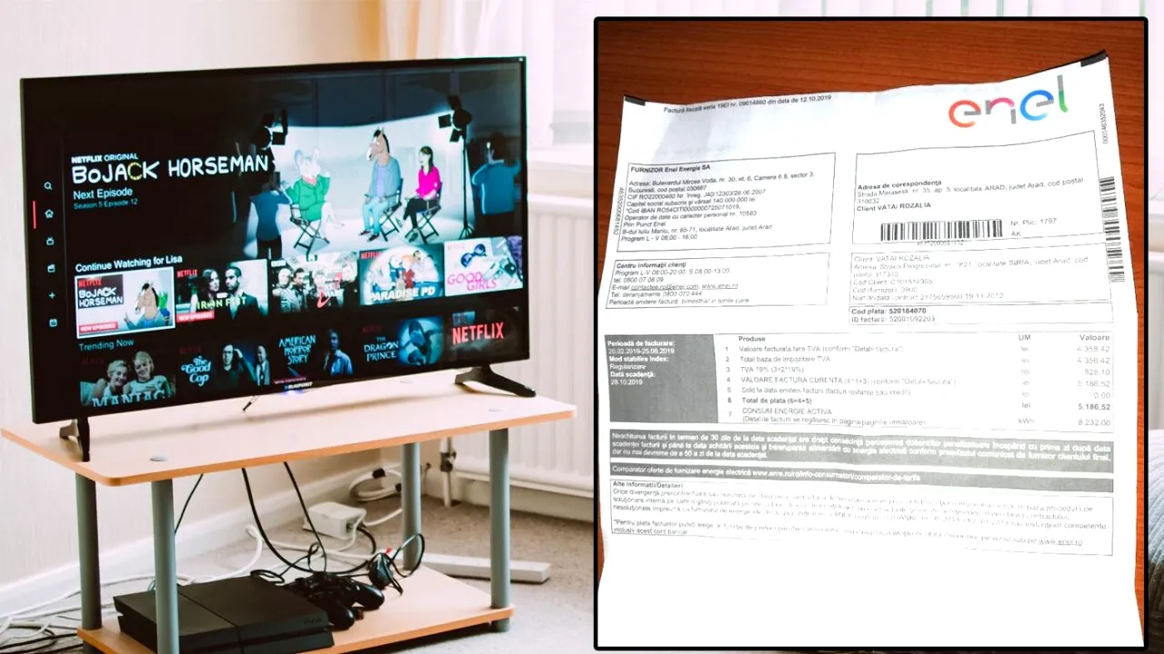 Cât curent electric costumă un televizor smart dacă este închis. Câți lei plătești în fiecare lună pentru el