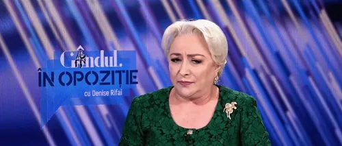 Viorica Dăncilă, despre cea mai ciudată BÂRFĂ la adresa sa: „Au fost așa de multe. Se spunea că nu am școală”