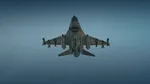 Momentul spectaculos în care un avion american F-16 pilotat de un ucrainean doboară o dronă rusească kamikaze de fabricație iraniană