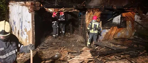 Bărbat de 71 de ani, victima unui incendiu în Bistrița-Năsăud: Dezastrul a pornit de la coșul de fum neprotejat de elementele combustibile 