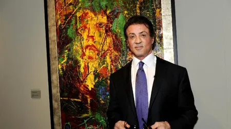 Tablouri pictate de Sylvester Stallone, expuse la Nisa. Cât costă o piesă semnată de „Rocky